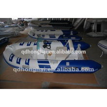 Китай надувные ребра новые стекловолокна лодке жестким корпусом стекловолокна надувная лодка